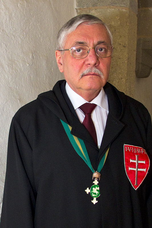 lg dr Sebestyén Gábor, stockholmi prior a Szöcs László avatásán, Visegrád 2013 április 27