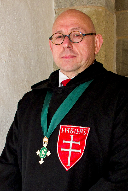 lg Tiglezán József, a Szöcs László avatásán, Visegrád 2013 április 27. fotó: Tiglezán József