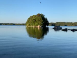 Tångagärde, sziget a Tolken nevű tóban